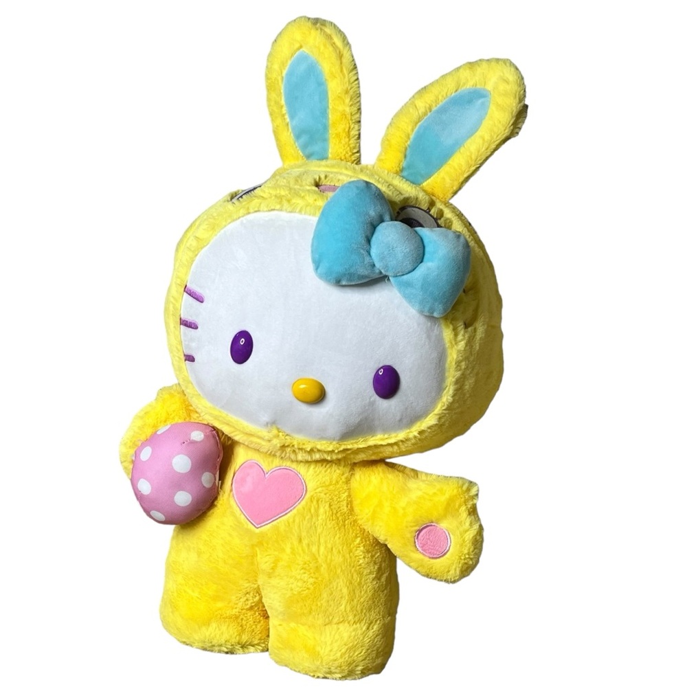 Hello Kitty Sanrio Yellow Bunny Easter Greeter Plush 2020 CVS Exclusive 19"